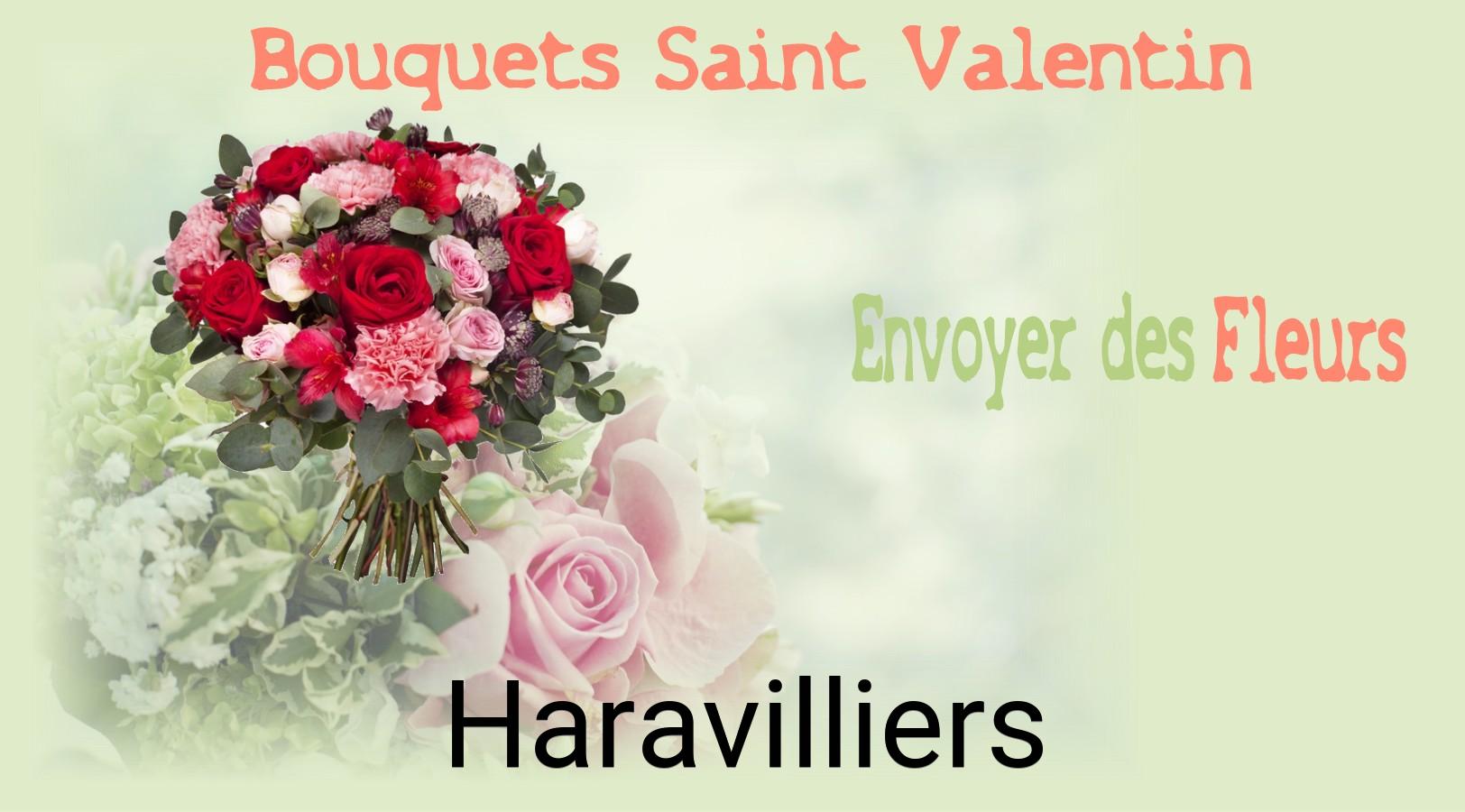 Roses de Saint-Valentin livrées à Haravilliers